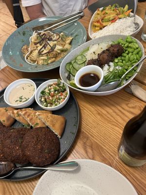 Vegan lunch   at Avocado in Athens