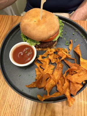 Protein burger  at Avocado in Athens