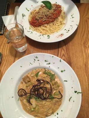 Zen tempeh & Vegan Jasmin  at Avocado in Athens