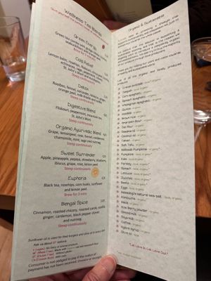 Menu 20Nov2024 at Avocado in Athens