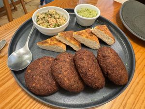 Falafel Plate at Avocado in Athens