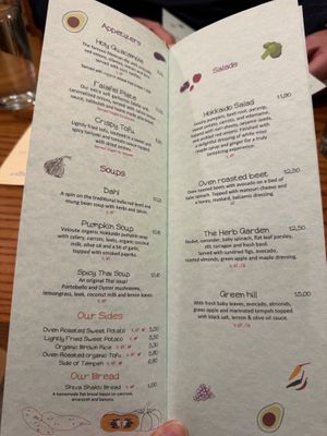 Menu 23Nov2024 at Avocado in Athens