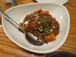 Crispy Tofu at Avocado in Athens