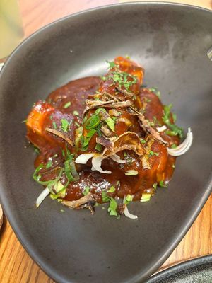 Crispy tofu at Avocado in Athens