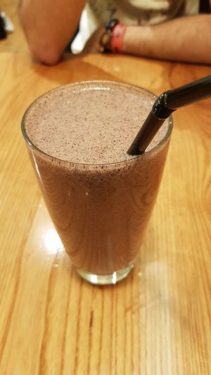 berry smoothie at Avocado in Athens