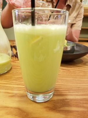 Apple lemon juice at Avocado in Athens