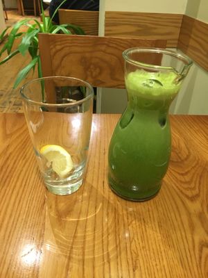 Fresh juice at Avocado in Athens