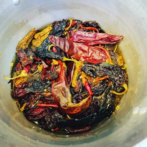 Chiles! Homemade salsa! at Whiskey Taco Foxtrot in Clawson