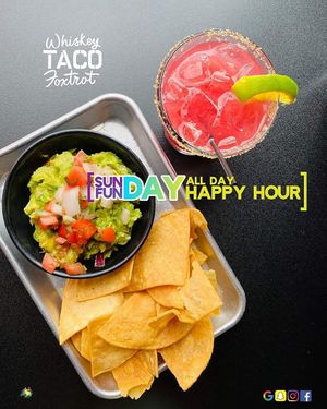 Happy Hour all day Sunday! #sundayfunday at Whiskey Taco Foxtrot in Clawson
