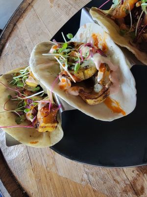 Delicata Squash  #Veganuary at Whiskey Taco Foxtrot in Clawson