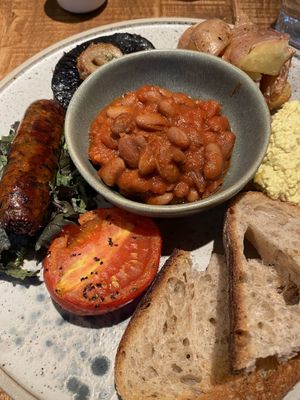 Full English breakfast  at Mallow - Borough Market in South East London