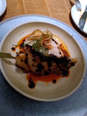 Celeriac cooked beautifully at Mallow - Borough Market in South East London