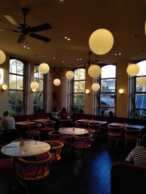 One of the biggest vegan restaurants in London at Mallow - Borough Market in South East London