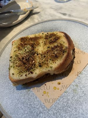 The croque monsieur- so creamy and yummy  #Veganuary at Mallow - Borough Market in South East London