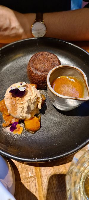 Butter rum banana pudding at Mallow - Borough Market in South East London