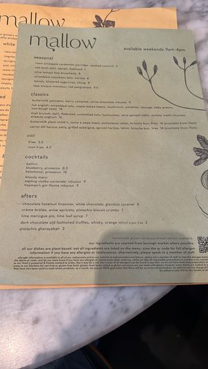   at Mallow - Borough Market in South East London