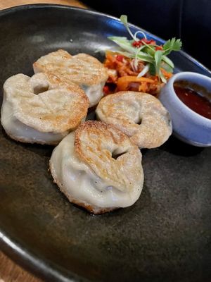 Dumplings  at Mallow - Borough Market in South East London