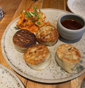Dumplings   at Mallow - Borough Market in South East London