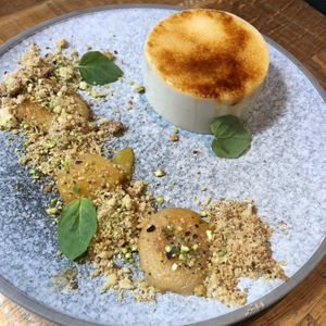 Crème brûlée   at Mallow - Borough Market in South East London