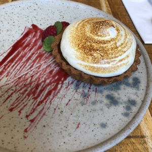 Choc raspberry s’more  at Mallow - Borough Market in South East London