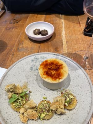 Creme brûlée   at Mallow - Borough Market in South East London