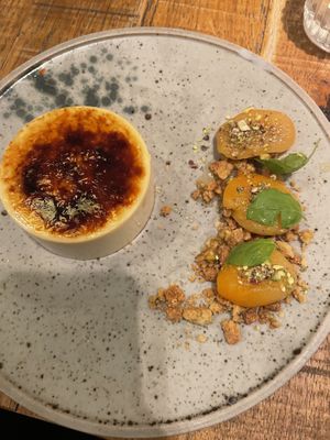 Crème brûlée   at Mallow - Borough Market in South East London