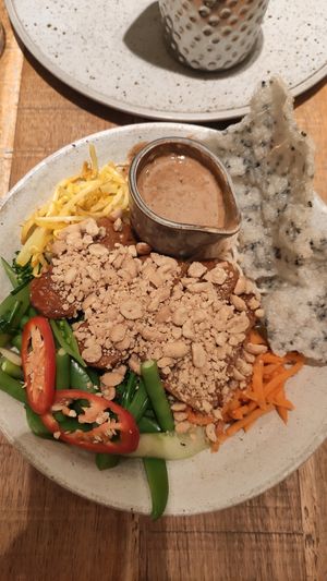tempeh gado gado at Mallow - Borough Market in South East London