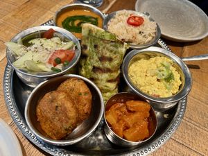 Thali  at Mallow - Borough Market in South East London