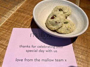 Pistachio biscuits   at Mallow - Borough Market in South East London