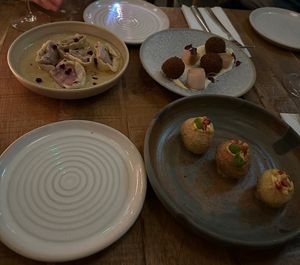 Small plates  at Mallow - Borough Market in South East London