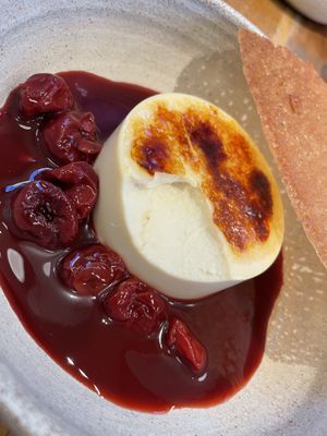 Crème brûlé   at Mallow - Borough Market in South East London