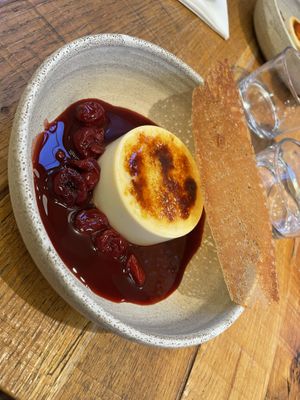 Crème brûlé   at Mallow - Borough Market in South East London