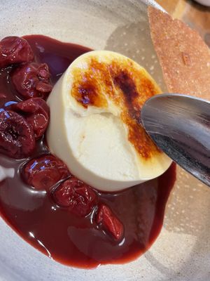 Crème brûlé   at Mallow - Borough Market in South East London