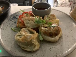 Dumplings  at Mallow - Borough Market in South East London