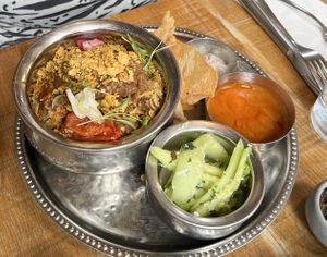 Mushroom biryani   at Mallow - Borough Market in South East London