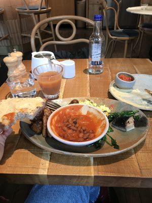 Half eaten full English   at Mallow - Borough Market in South East London