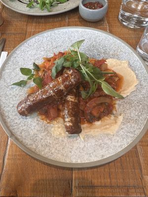 Vegan churizo   at Mallow - Borough Market in South East London