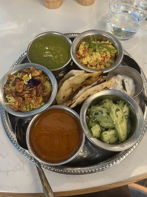 Brunch Thali  at Mallow - Borough Market in South East London