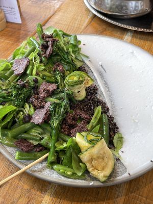 Whipped feta  at Mallow - Borough Market in South East London
