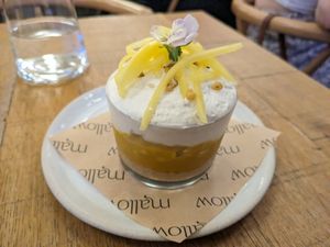 Mango tres leches at Mallow - Borough Market in South East London