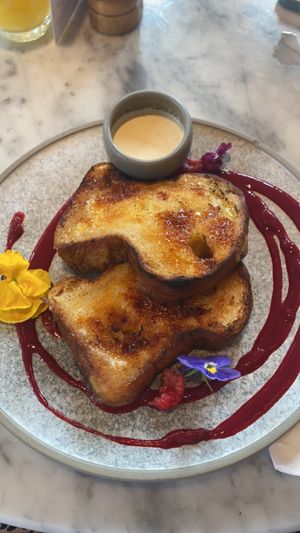 French toast   at Mallow - Borough Market in South East London