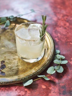 pear rosemary margarita at Mallow - Borough Market in South East London