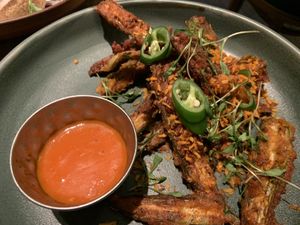 Okra  at Mallow - Borough Market in South East London