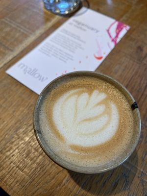 Oat latte #Veganuary at Mallow - Borough Market in South East London