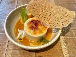 Crème caramel 💕  at Mallow - Borough Market in South East London