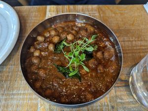 Chana masala at Mallow - Borough Market in South East London