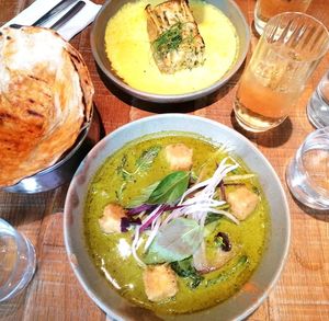 Lasagne and curry at Mallow - Borough Market in South East London