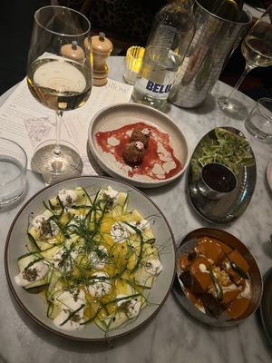 Sharing menu Aug 2024  at Mallow - Borough Market in South East London