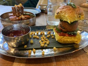 Vada pao   at Mallow - Borough Market in South East London
