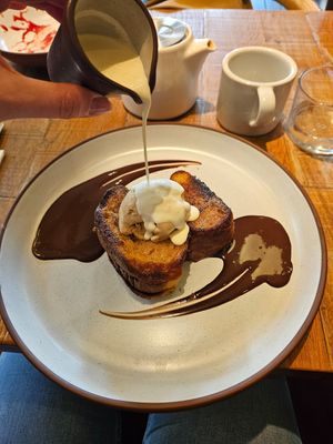 French toast at Mallow - Borough Market in South East London